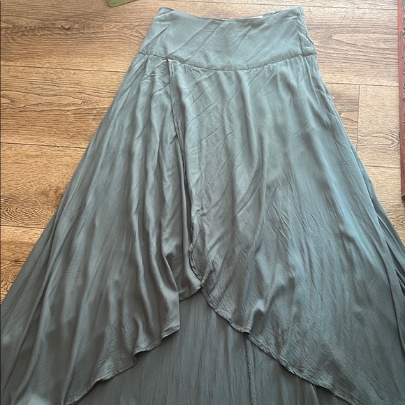O'Neill Flowing Green A-Line Skirt - Picture 1 of 6